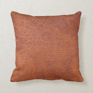 Almofada Couro de Brown