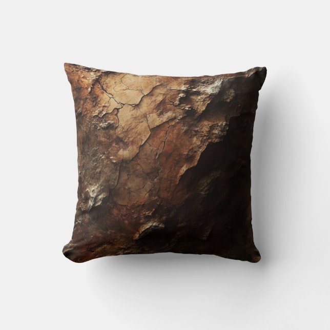 Almofada Coussin art abstrait terre (Frente)