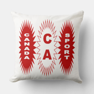 Almofada Coussin blanc grande modèle DESIGN do CANADÁ ESPOR