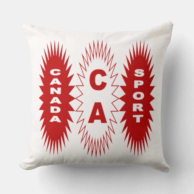 Almofada Coussin blanc grande modèle DESIGN do CANADÁ ESPOR (Frente)