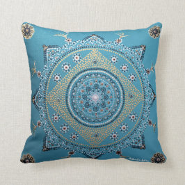 Almofada Coussin Blue Mandala