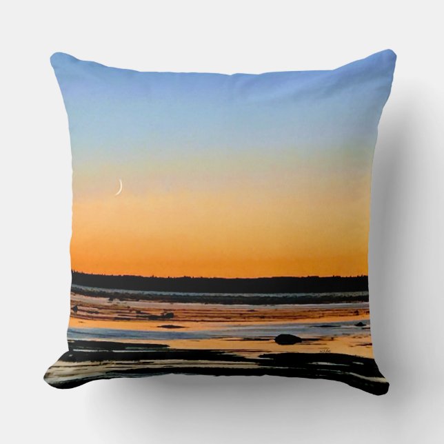 Almofada coussin carré croissant de lune (Frente)