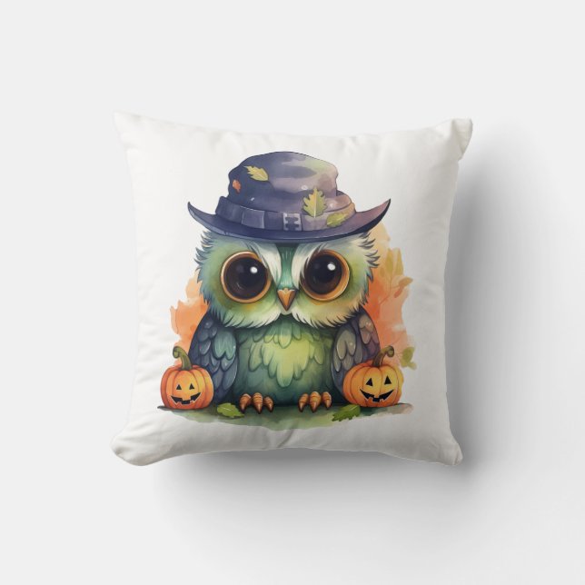 Almofada Coussin Cute Chills of Halloween (Frente)