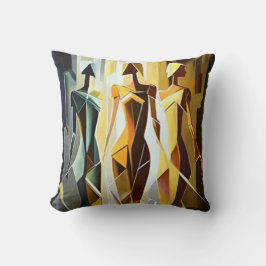 Almofada Coussin d'art abstrait