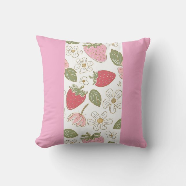 Almofada coussin De Décoration Intérieure strawberry  (Frente)