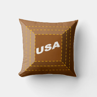 Almofada Coussin décoratif enfants CHOCOLAT USA
