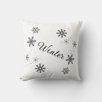 Almofada Coussin décoratif flocon de neige