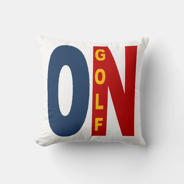 Almofada Coussin Décoratif  ONTARIO  GOLF (Frente)
