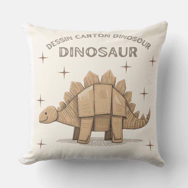 Almofada Coussin Dinosaure Cartoon (Frente)