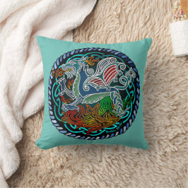 Almofada Coussin Dragon celtique
