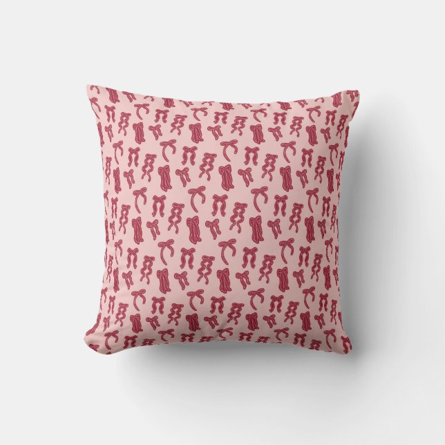 Almofada Coussin élégant avec design de nœuds délicats (Frente)