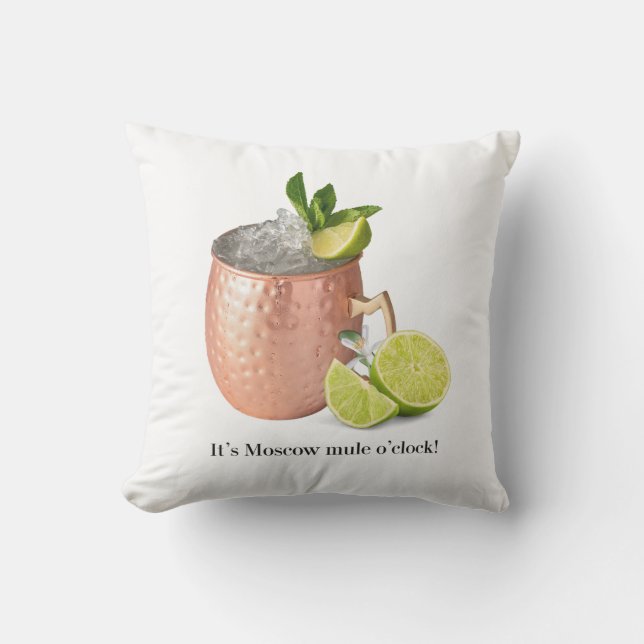 Almofada Coussin Moscow Mule O'clock (Frente)