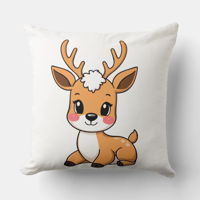 Almofada Coussin Petit Cerf Kawaii (Frente)