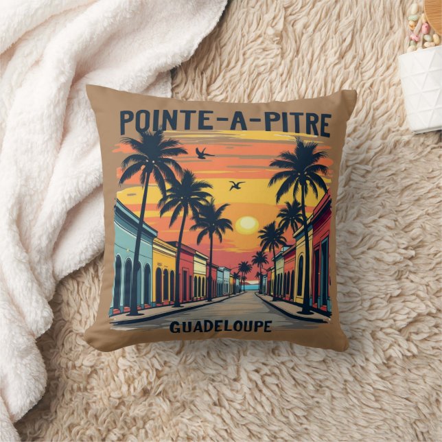 Almofada Coussin Pointe-à-Pitre Sunset | Pillow (Cobertor)