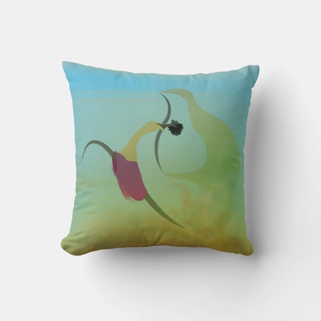 Almofada Coussin "Vis sans t'oublier" (Frente)