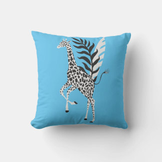 Almofada Coussin Wildlife Friendship - Giraffe Blue sky
