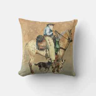 Almofada Cowboy e seu Travesseiro decorativo Appaloosa