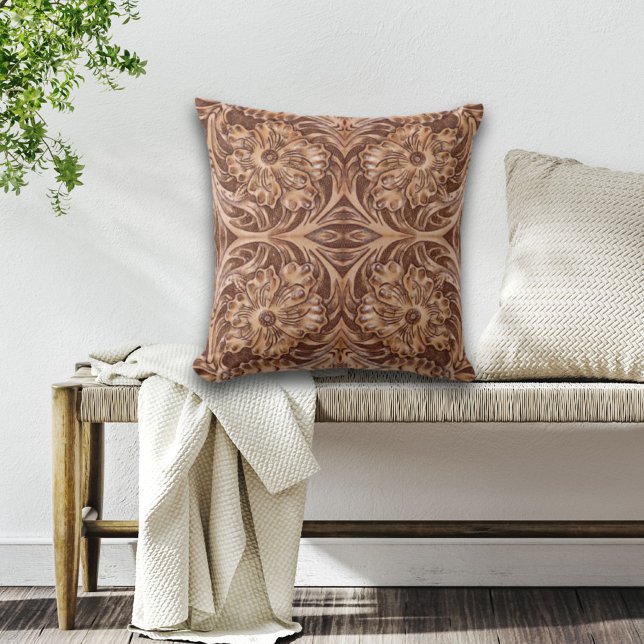 Almofada cowboy estandardizado do país ocidental com ferram (Criador carregado)