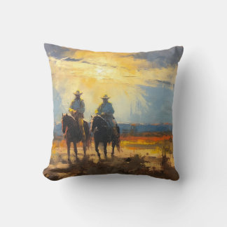 Almofada Cowboy Pillow Western Cushion Wild West Pillow