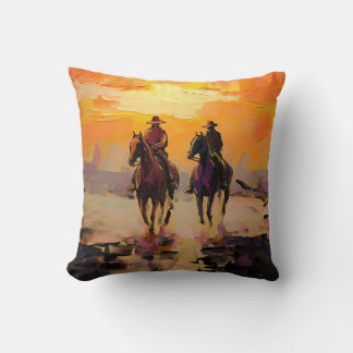 Almofada Cowboy Pillow Western Cushion Wild West Pillow