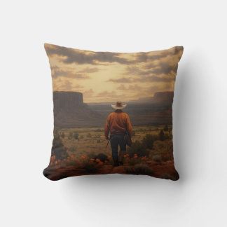 Almofada Cowboy Pillow Western Cushion Wild West Pillow