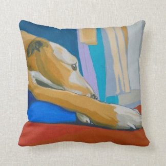 Almofada Coxim amarelo do lurcher