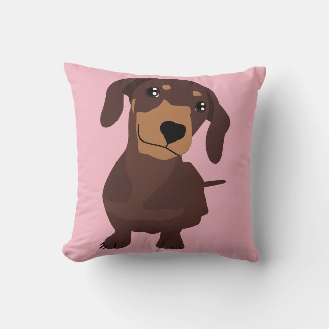 Almofada Coxim bonito do travesseiro do filhote de cachorro (Frente)