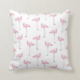 Almofada Coxim COR-DE-ROSA E BRANCO do PARQUE do FLAMINGO
