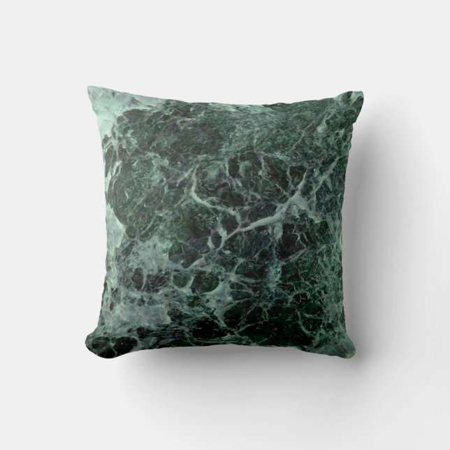 Almofada Coxim de mármore verde (Frente)