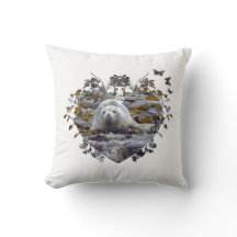 coxim do animal dos animais selvagens do selo