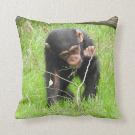 Almofada Coxim do chimpanzé do bebê