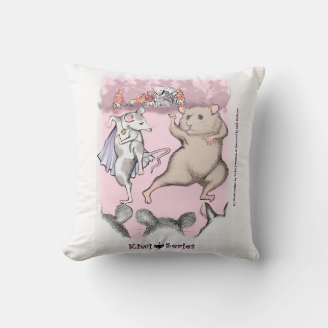 Almofada Coxim - hamster Hammy (séries do quivi) (Frente)