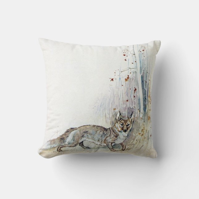 Almofada coxim inglês do travesseiro do campo dos animais (Frente)