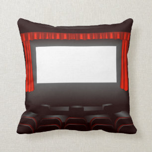 Almofada Coxins vazios do lance do cinema