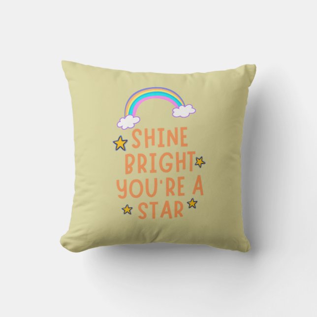 Almofada Cozy Comfort: Travesseiro decorativo suave para qu (Frente)