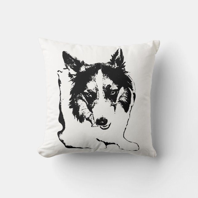 Almofada Cozy Corgi por Candlelight (Frente)