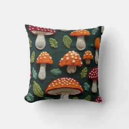 Almofada Cozy Forest Mushroom