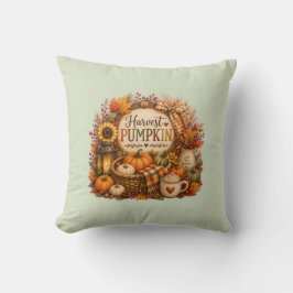 Almofada Cozy Harvest Pumpkin / Cosecha Acogedora