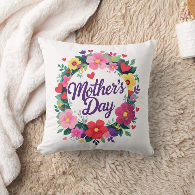 Almofada Cozy Love para a mãe - Dia de as mães feliz (Cobertor)