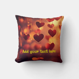 Almofada "Cozy Up with Love" – Personalizável 
