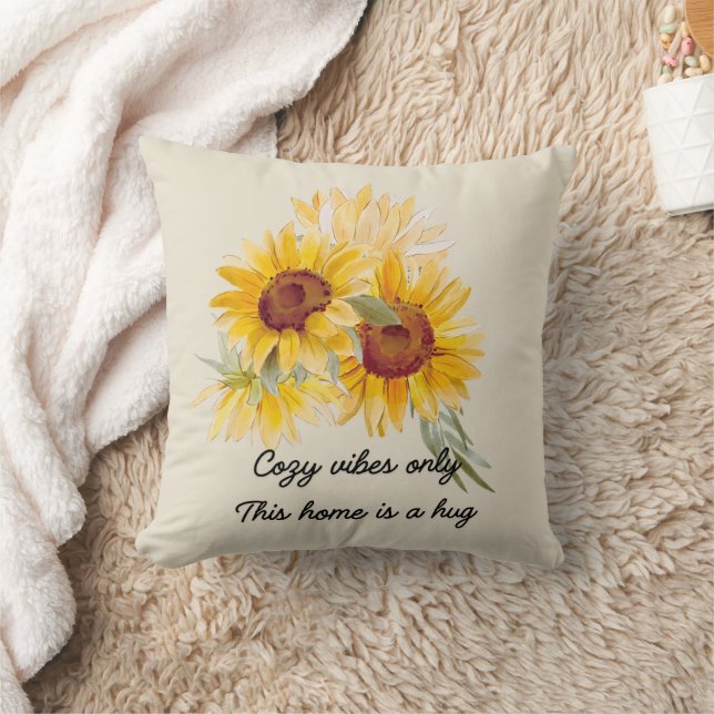 Almofada Cozy Vibes Apenas Com Travesseiro decorativo De Gi (Cobertor)