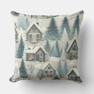 Almofada Cozy Winter Cabin