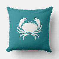 CRAB/travesseiro de azul-marinho