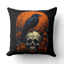 Crânio com Rosas e doce gótico