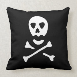 Almofada Crânio e Crossbones 1