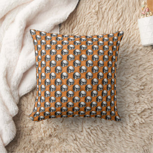Almofada Cránios Laranja e Série Girassol Design 6
