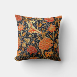 Almofada Cray, um belo design de colheita William Morris