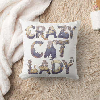 Almofada Crazy Cat Lady