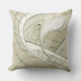 Almofada Cream Pastel Autumn Abstrato Art