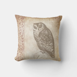 Almofada Cream Vintage Owl